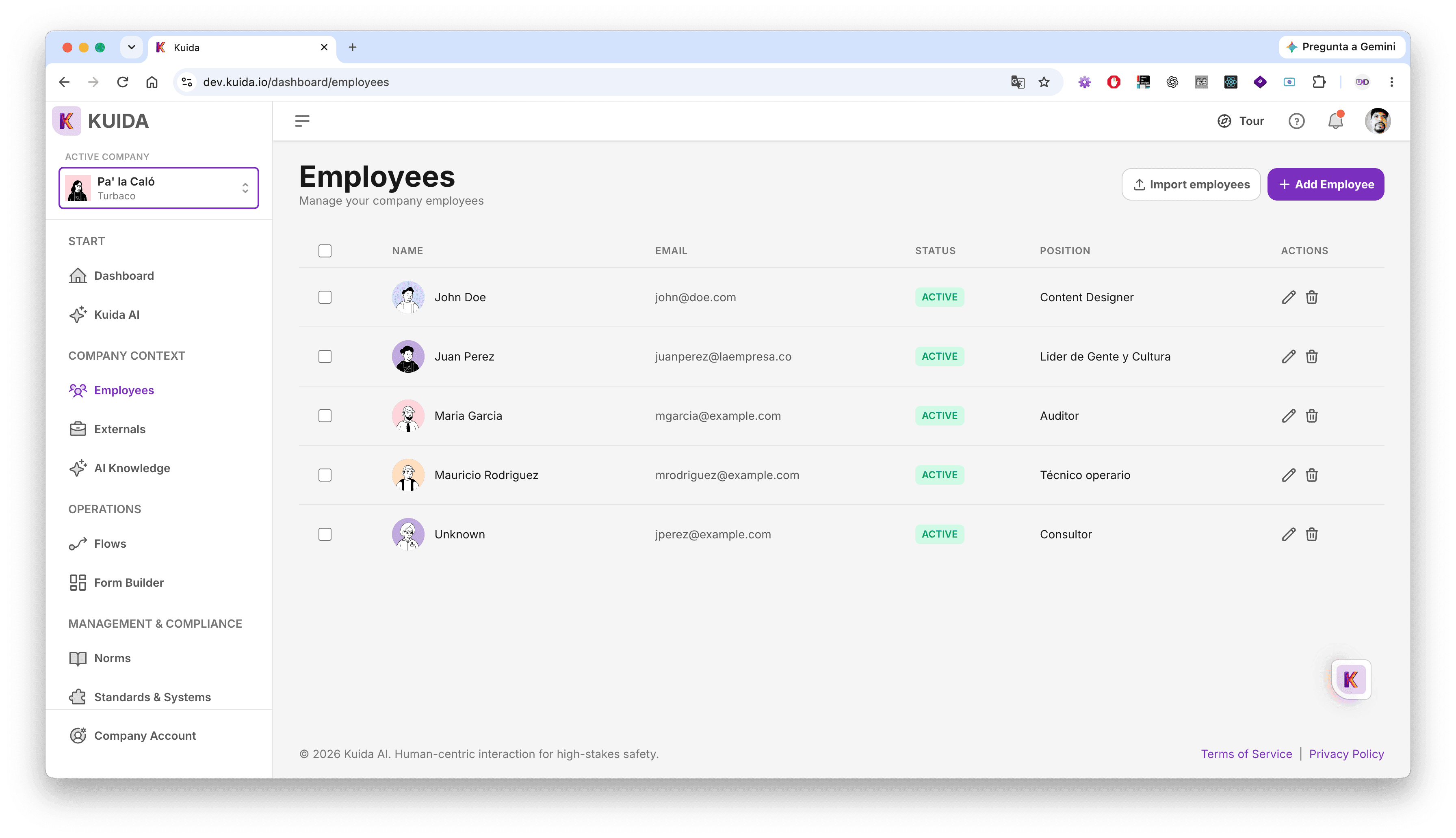 Kuida employees